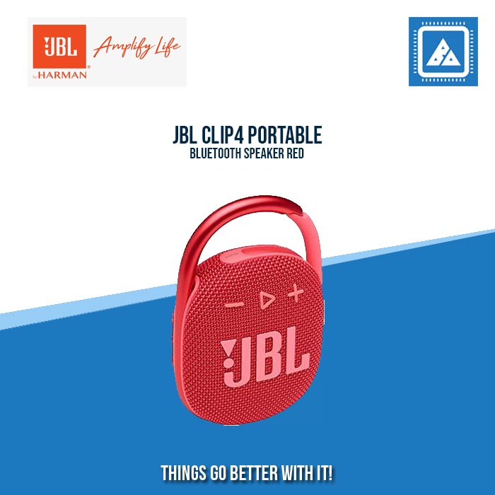 JBL CLIP4 PORTABLE BLUETOOTH SPEAKER (GRAY, ORANGE, RED, TEAL) JBL CLIP4 PORTABLE BLUETOOTH SPEAKER (GRAY, ORANGE, RED, TEAL)